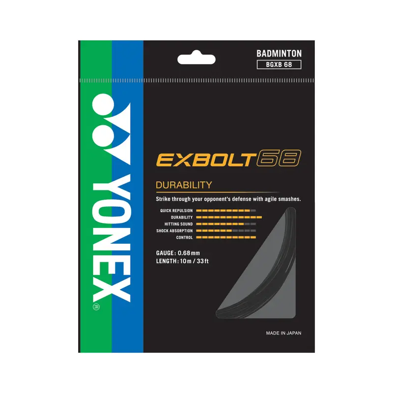 Yonex Badminton String EXBOLT 68 2
