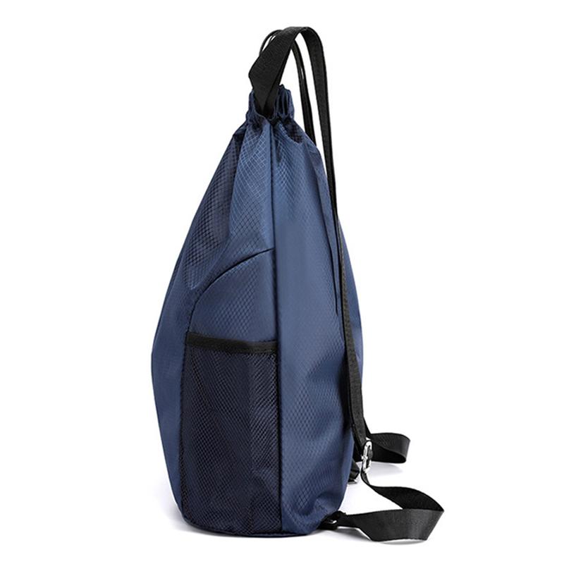 Product Introduction of Ba Lô Thường Ngày Vải Oxford, Unisex, Màu Trơn Dây Rút, Dung Tích Lớn, Nhẹ, Thích Hợp Đi Du Lịch Và Thể Thao, Túi 18