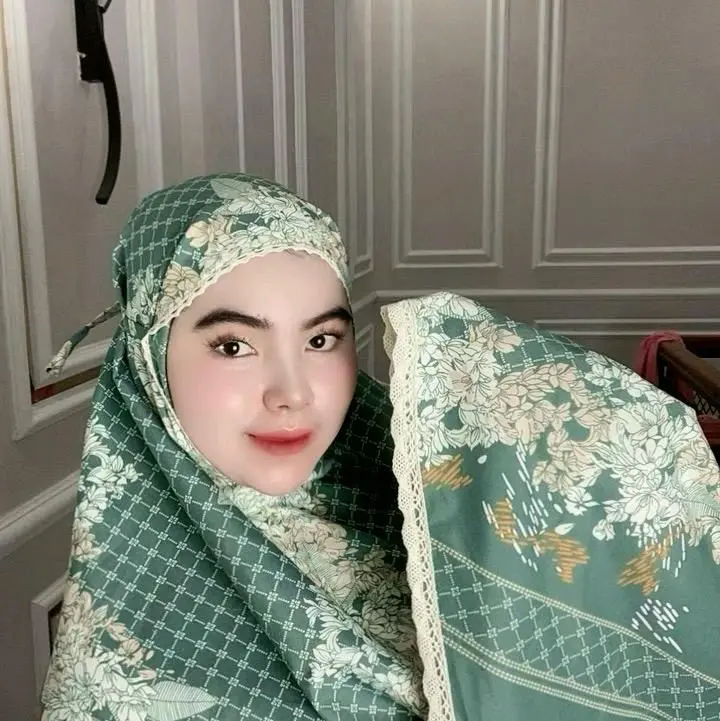 Mukena Mecca mikro Motif 2in1 style traveling Lembut 1