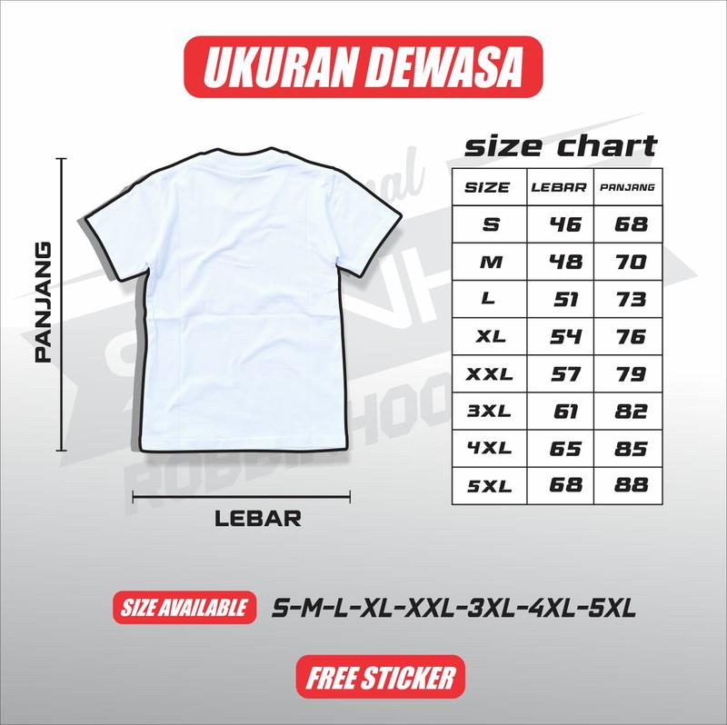 Product Introduction of Kaos Super Kips Ninja Super Kips Enthusiast 2Stroke Ninja Combed Kain Racing Sablon Pria Tangan Anime Motor Distro Nyaman 0
