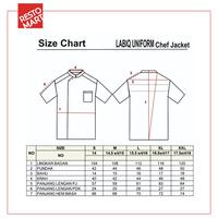 Gambar Seragam Chef / Baju Chef / Kemeja Koki Lengan Panjang Putih RESTOMART Katun Berkualitas (1394169) - Puith, S dari Restomart Kitchen Solution Kota Administrasi Jakarta Pusat 3 Tokopedia