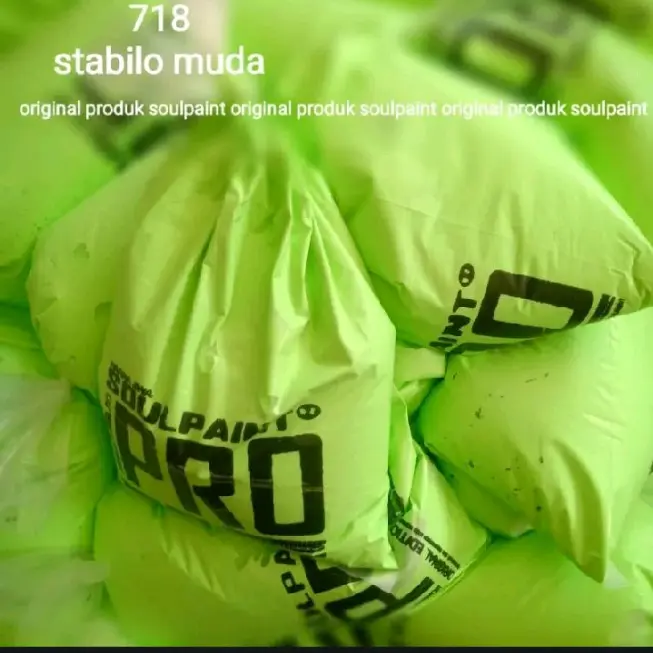 CAT TEMBOK  EXTERIOR DAN INTERIOR PAINT DENGAN KEMASAN PLASTIK 1KG Paint