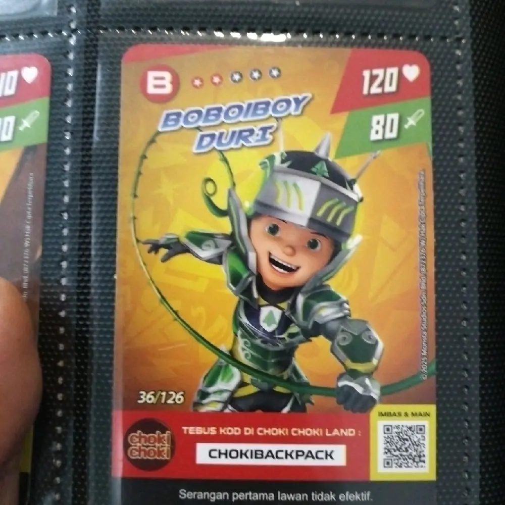 36/126 BOBOIBOY DURI
