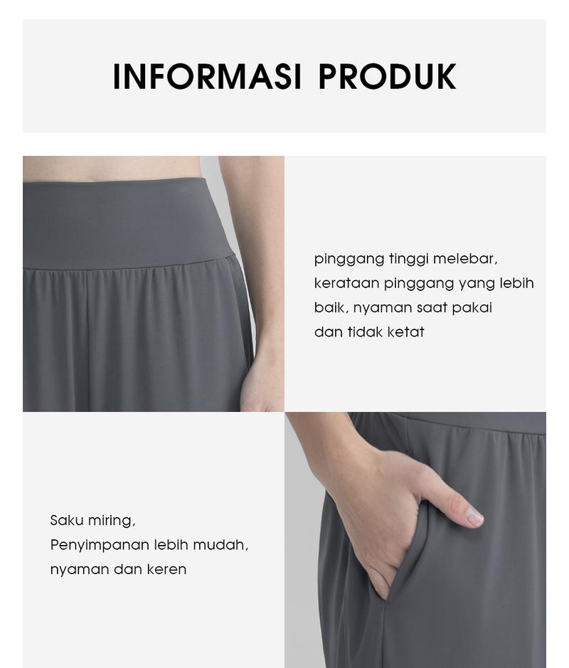 Product Introduction of Reytorrm Celana Jogger Pants wanita Longgar Training Sport.(CK052) 2