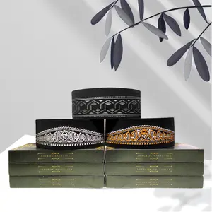 Peci Songkok Exlusive Hitam Motif Batik Sablon Anak dan Dewasa Tinggi 9 by NABINA Kopiah