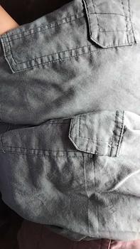 Product Review of 100k Dpt 5Pcs Celana Kanvas Semi Jeans Kolor Harian Santai Abu Cargo Karet Melar Nyaman Lembut Casual Pria from I**h Y**a 2