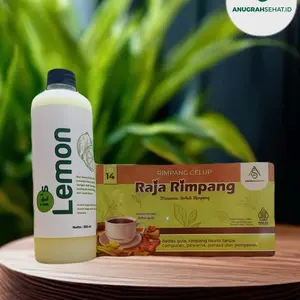 Raja rimpang + sari lemon