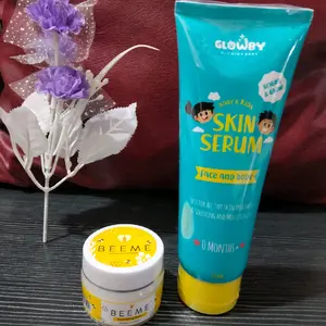 GLOWBY SKIN SERUM BUNDLING BEMEE NOURISIHING BALM