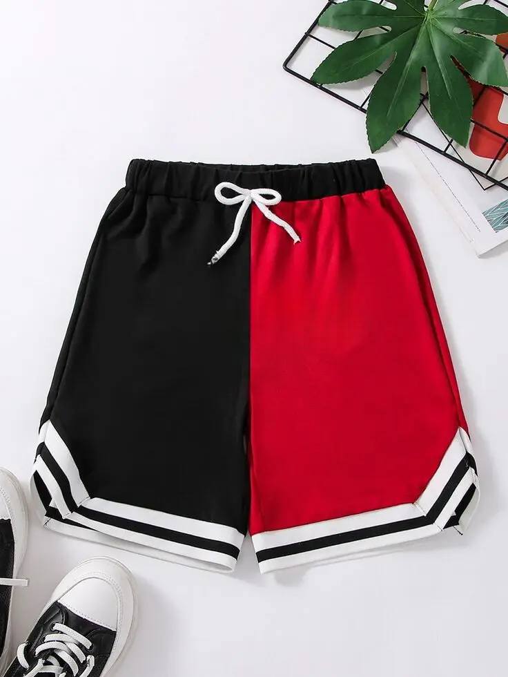 FLOONEX.ID Celana Pendek Olahraga Basket Kombinasi  Best Seller Unisex Harian juga ok