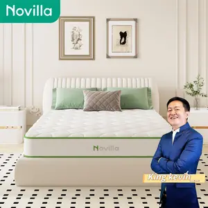 【COD+GRATIS Bantal】 Novilla kasur MetaDream lantai pegas springbed tebal 18cm/20cm empuk matras anti lembab