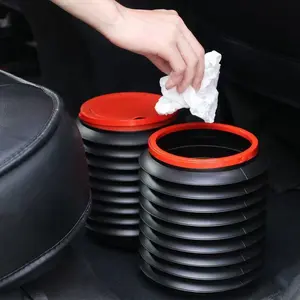 Tempat Sampah Mobil Lipat Serbaguna Hemat Ruang untuk Sampah & Payung Menjaga Interior Mobil Rapi Praktis Car