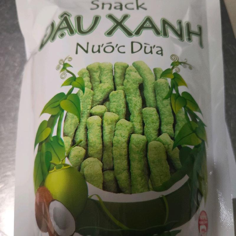 snach đậu xanh nước cốt dừa