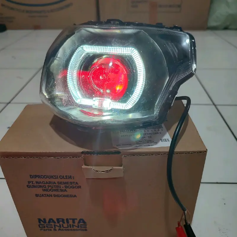 Biled Lampu Depan Vega ZR Full Set Reflektor Tinggal Pasang Super Terang 7