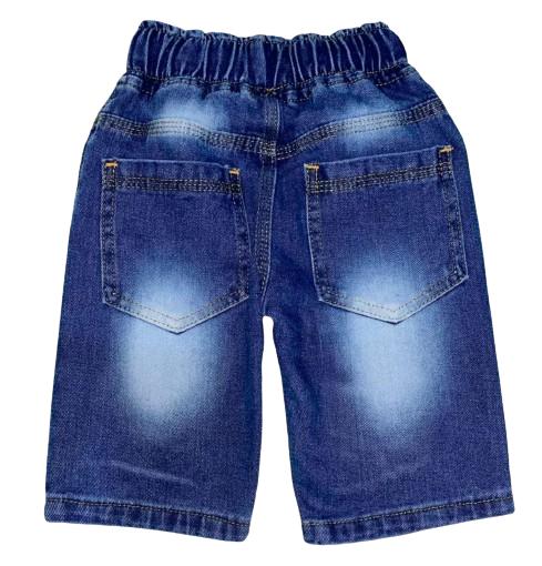 Celana jeans pendek anak laki laki model rived bio wash Bayi 1