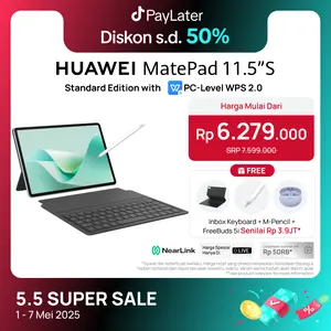 HUAWEI MatePad 11.5"S Standard Edition Tablet [8+256GB] | NearLink Accessories | GoPaint | PC Level WPS
