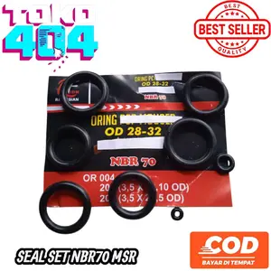 Seal NBR70 untuk OD 28-32 / Sil set untuk diameter pipa 28 - 32