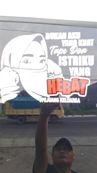 STICKER CUTTING TULISAN gambar DOA ISTRI YG HEBAT TERLARIS ...