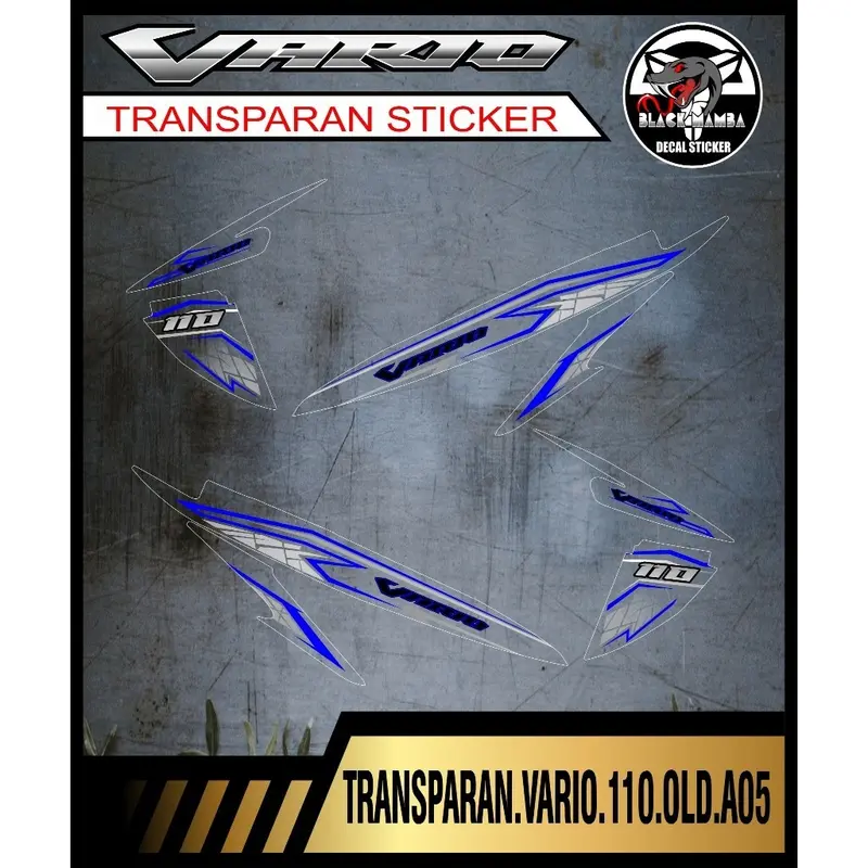 TRIPING TRANSPARAN VARIO 110 OLD VARIASI TRANSPARAN VARIO 110 OLD CODE A05 7