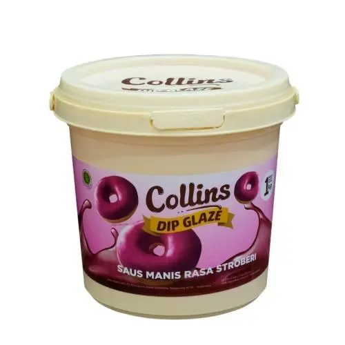 Collins Dip Glaze 1 KG SEMUA RASA LENGKAP | Selai Collins Choco Tiramisu 5