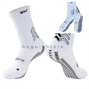 Kaos Kaki Bola Futsal Pendek Sebetis Anti Slip Ukuran 38-43