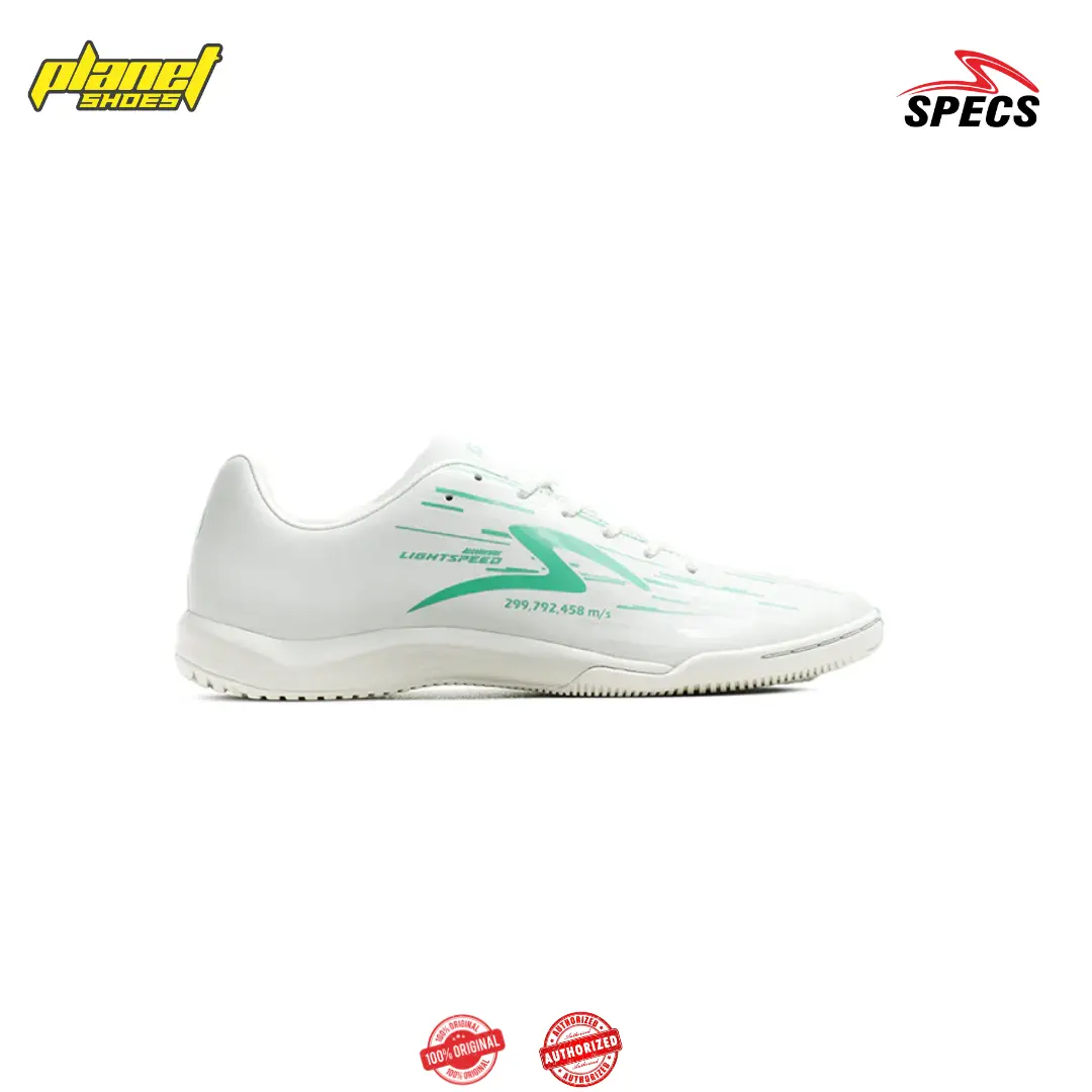 SEPATU FUTSAL LIGHTSPEED REBORN IN Lighttest Sky/Green Bug