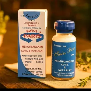SWISS PARIS LOTION PENGHILANG TAHI LALAT DAN KUTIL ORIGINAL ΒΡOM Mengelupas
