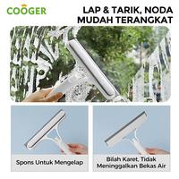 Gambar [COD] COOGER Spray Wiper Genggam Putih Abu-Abu Produk Baru Upgrade 2026, Multifungsi untuk Meja Dapur Kamar Mandi Kaca Mobil & Jendela Daya Serap Kuat Pembersihan Tanpa Kotor Tangan Squeegee Tanpa Bekas Air Mudah Mengikis Sisa Kotoran Dapur dari COOGER Indonesia Kab. Bekasi 4 Tokopedia