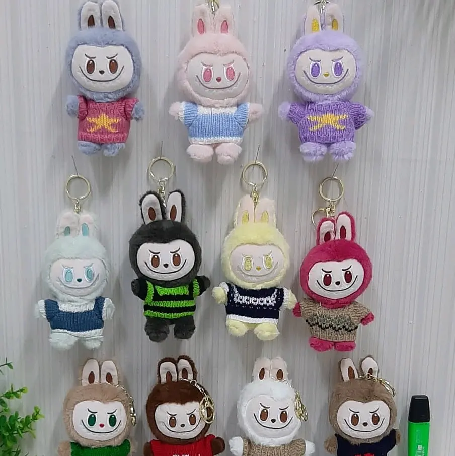 Ganci Labubu/Gantungan Kostum Labubu  Kunci