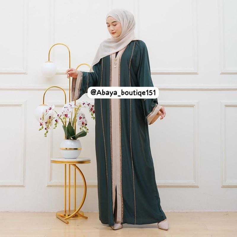 Abaya zena original Saudi free pasmina
