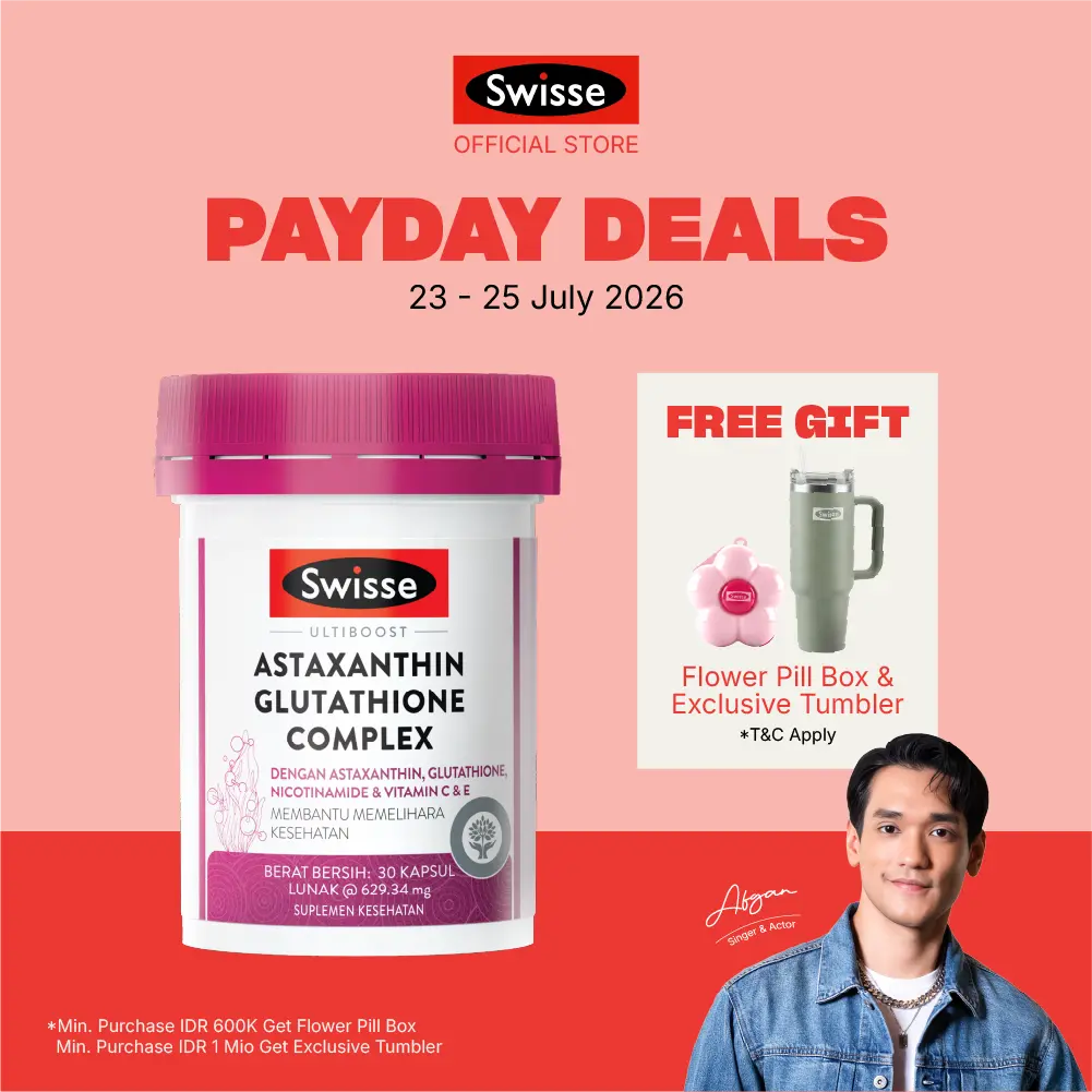 Swisse Ultiboost Astaxanthin Glutathione Complex