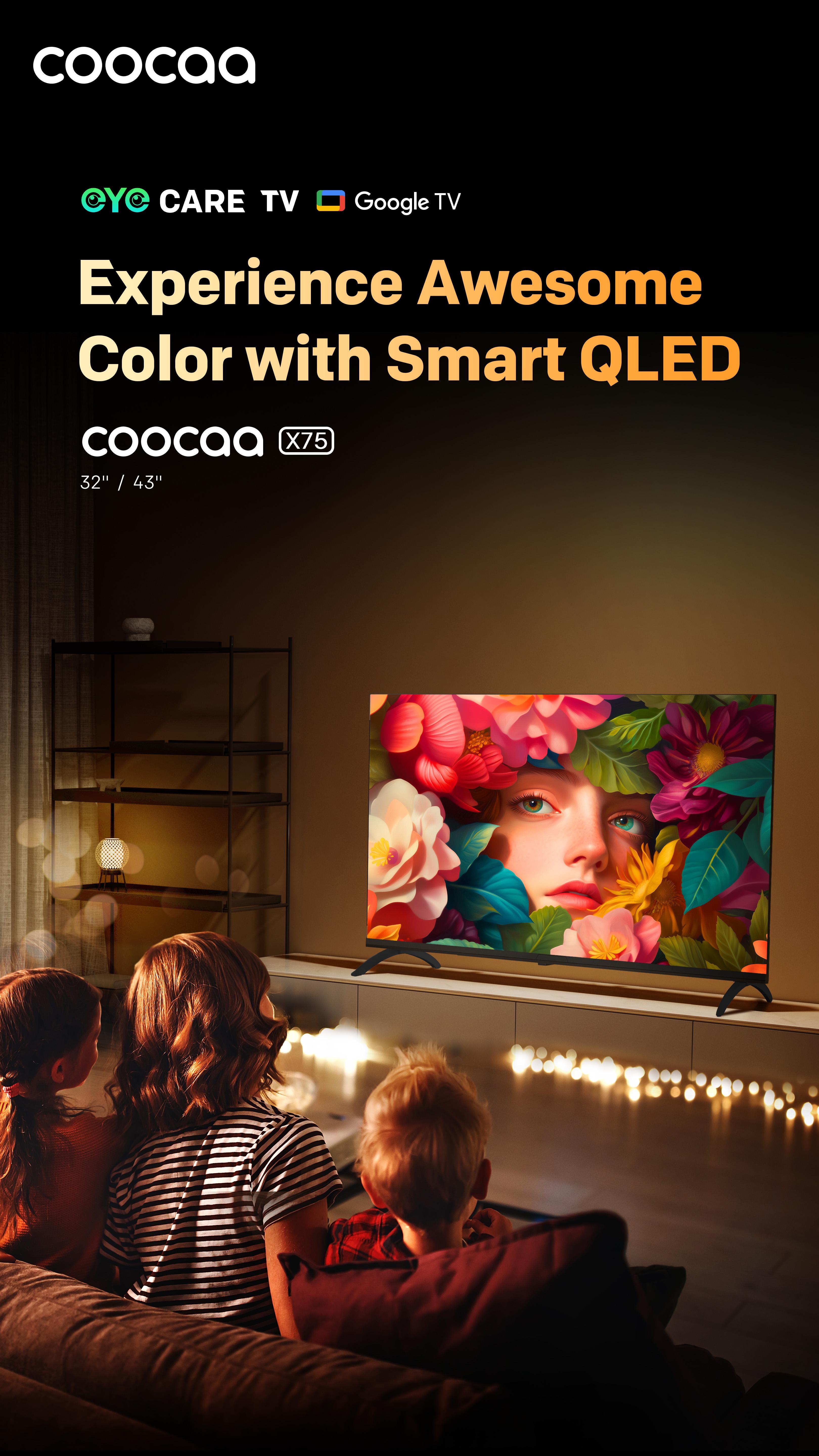 (NEW) COOCAA 40 Inch QLED Google TV FULL HD Resolution Dolby Audio Find ...