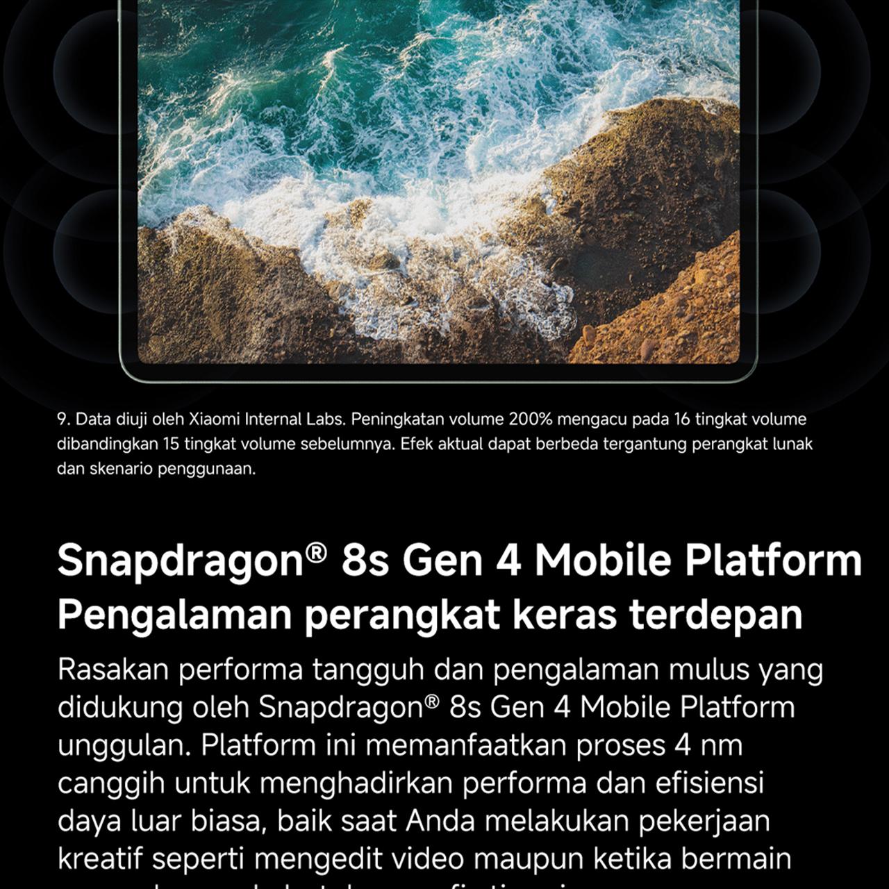 Xiaomi Pad 8 (8/256GB) | Tablet Android | Chipset Snapdragon 8s Gen 4 Mobile Platform | Pengalaman produktivitas dengan WPS PC-Level | Baterai 9.200mAh dengan 45W HyperCharge  [Xiaomi Official Store]