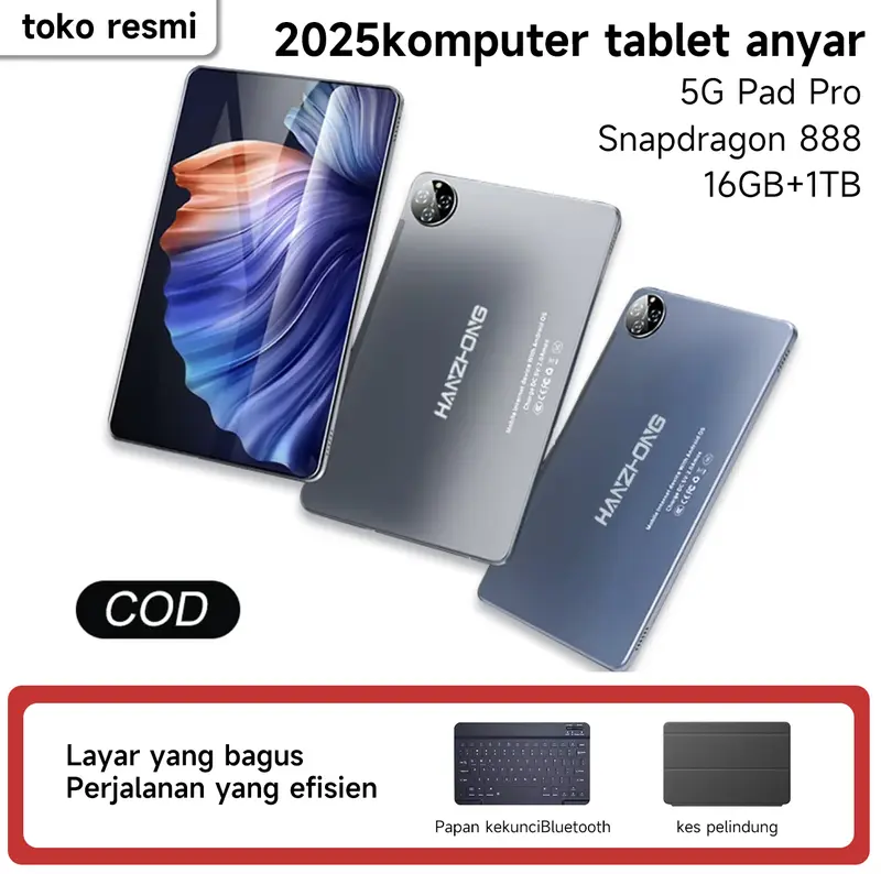 2025 5G matepad H13 Pro 10.3 inci Tablet [16GB + 1TB] Saya mirip dengan pengalaman profesional PC 1 120HZ OLED layar sudut pandang penuh warna nyata super tipis 0