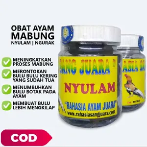 NYULAM Obat Ayam Mabung Merontokkan Bulu Kering - Isi 50 Butir