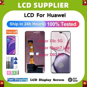 Original For Huawe Honor X9c-5G/Honor X60 Pro/Magic7 Lite Lcd Phone Touch Screen Replacement,Cellphone Accessory Installation