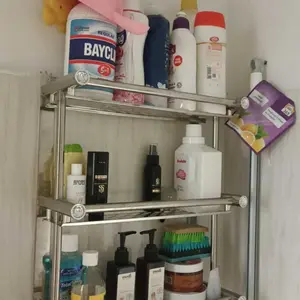 Rak Kamar Mandi Dinding  Rak Handuk Gantungan Dinding Stainless Steel Rak Dinding Rak Bumbu Dapur Stainless Steel Rak Handuk Rak Serbaguna