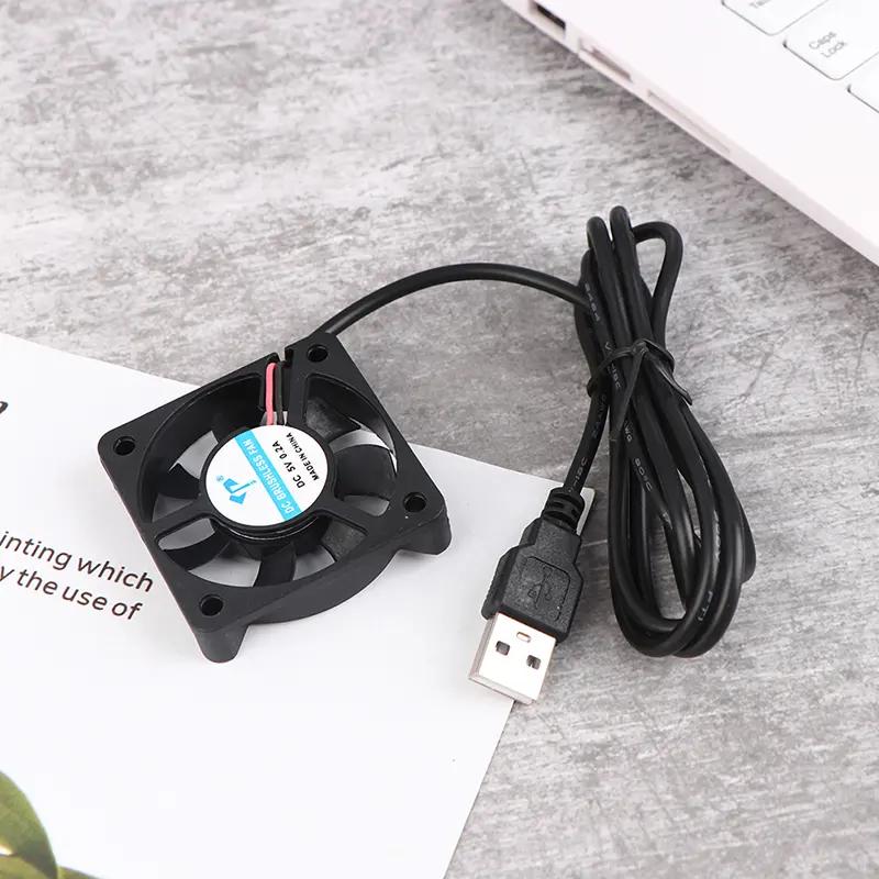 1pc dc5010 im lặng quạt 5V loại dầu USB đầu nối bộ làm ẩm cáp PC fan cooler…