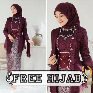 Set Kebaya KutuBaru Modern Khinanti Series Wisuda Lamaran Full Payet Tunangan Kondangan Terbaru 2024