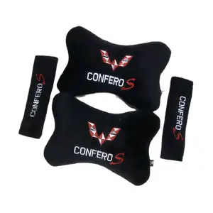Bantal mobil leher carseat wuling confero / conferoS bonus 3 barang 20 warna pilihan