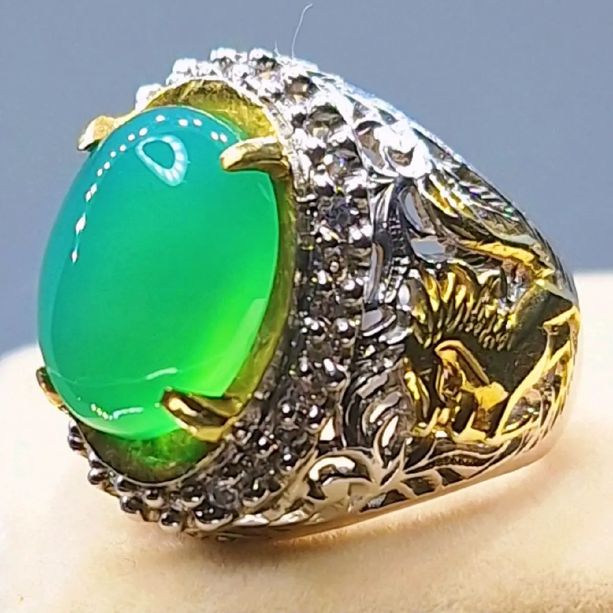 Natural Green Chalcedony CP GR024