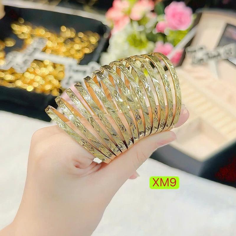 LanTrinh_ Ximen XM9 Vòng tay 4ly màu miền tây gồm 7 chiếc cao cấp sang trọng từ hội  bền màu không phai trắng