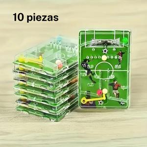 Juego de laberinto de fútbol de 10 piezas, idea de regalo para fiesta de cumpleaños, juguete divertido de fútbol para niños, regalos para regreso a clases, Halloween y Navidad