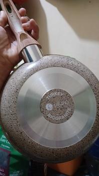 Product Review of [Exclusive Jordi Onsu] Pero Frypan 18cm Nonstick Granite Wooden Handle/ Wajan Tanpa Minyak from ♓**² 0