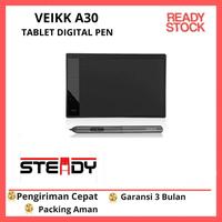 Gambar VEIKK A30 Digital Graphic Drawing Tablet 10x6 inches 250 RPS 5080LPI - A30 GARANSI 3BULAN dari tokostd_NEW Kota Tangerang 1 Tokopedia