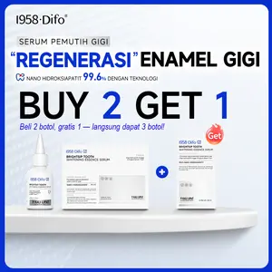 【Beli 2 gratis 1】1958 Difo Enamel Regeneration Whitening Essence  Memperbaiki gigi & mencegah gigi berlubang/ Menghilangkan noda/Mengandung fluoride/Mengurangi sensitivitas gigi/Menjaga kesehatan gusi/ Menyegarkan napas