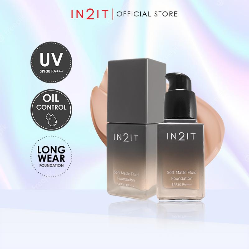 IN2IT Soft Matte Fluid Foundation SPF30 PA+++ 20ml (SMQ) [EXP: - TikTok ...