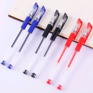 Pulpen Gel 12 Pcs 0,5 mm Stationery Pena Gel Warna Warni Tinta Halus Tidak Mudah Pudar dan Cepat Kering Cocok untuk Berbagai Jenis Kertas