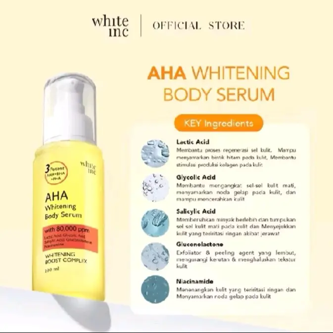 body serum aha 100ml 1pcs 1