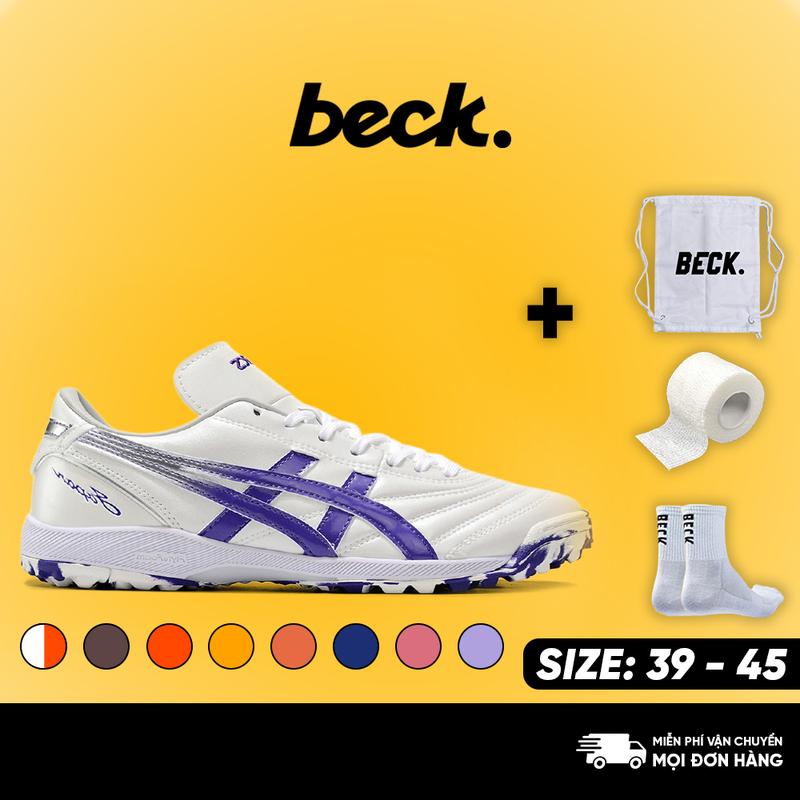 Giày Bóng Đá C3 Bạc, Beck, Đế Đinh TF, Bám Sân, Các Màu Sắc