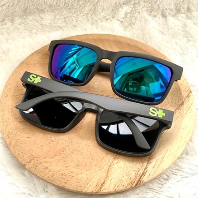 Kacamata hitam keren anti UV S+ cocokBuat mancing dan berkendara  COD Eyewear Sunglasses Pria Frame Lensa Dewasa 1